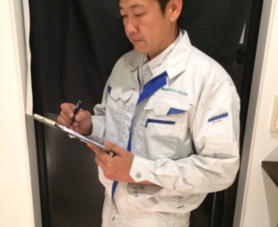 現地調査・お見積りの施工写真
